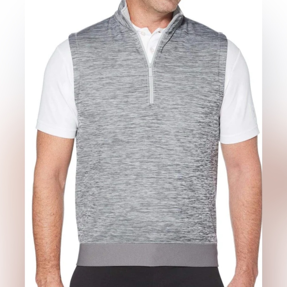 CALLAWAY mens Dual Action 1/4 zip vest